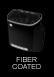 fiber coated